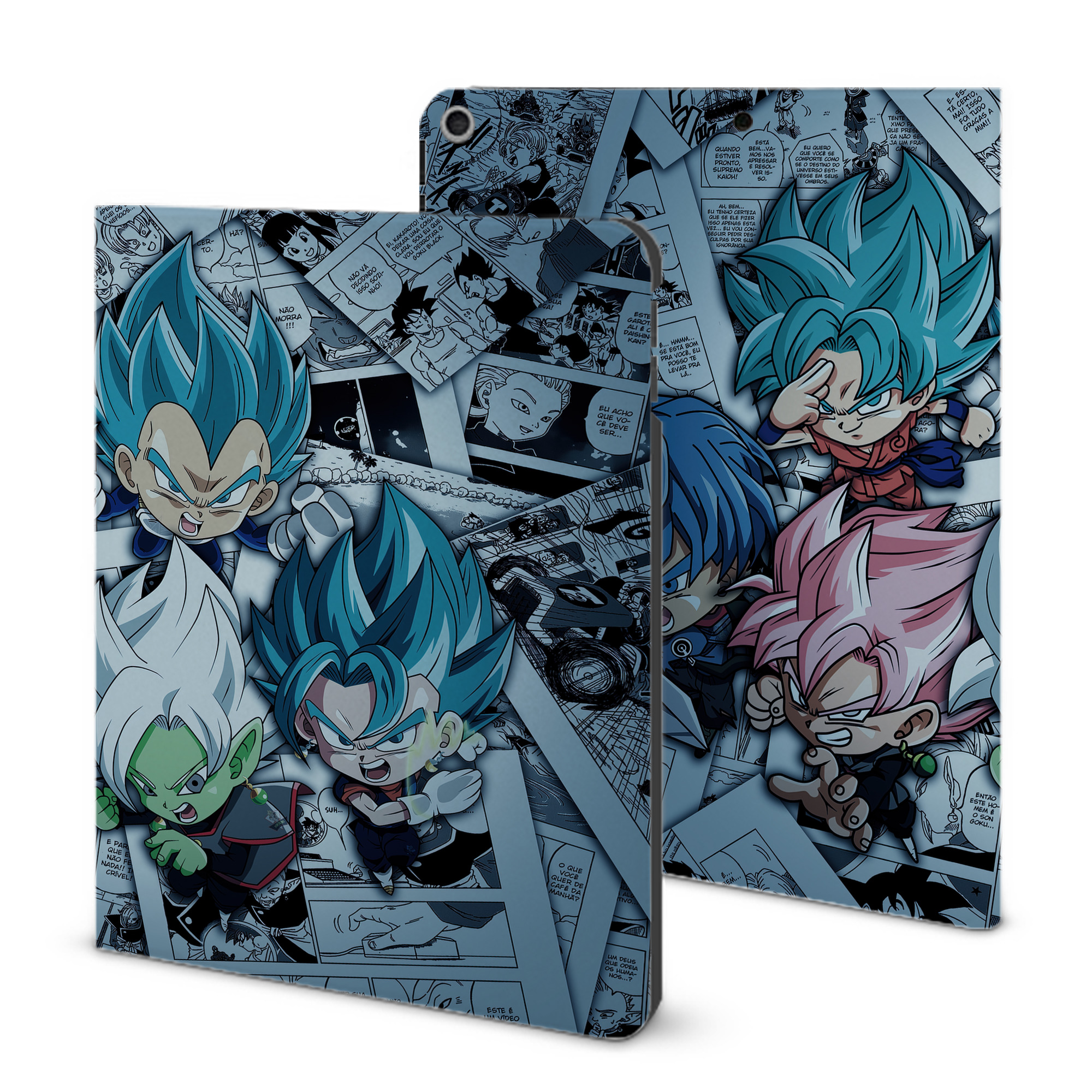 （画像用） ドラゴンボール DRAGON BALL IPad ケース ブック型 PUレザー TPU 耐衝撃 軽量 薄型 ペン収納なし 全面保護 IPad 各モデル対応